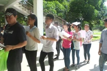 Công bố danh sách thí sinh trúng tuyển trước 25/8