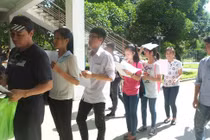 Công bố danh sách thí sinh trúng tuyển trước 25/8