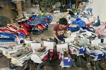 Seri vàng mã cúng rằm tháng 7 cô hồn mẫu mã sang chảnh