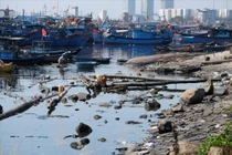 Âu thuyền lớn nhất Đà Nẵng bị rác thải bủa vây