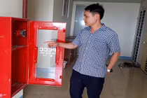 Cận cảnh chung cư 18 tầng không có hệ thống PCCC