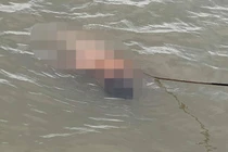 Phát hiện thi thể thiếu niên khỏa thân trên sông Cấm