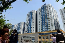 Cư dân Carina Plaza lo chủ đầu tư xóa sạch dấu vết vụ cháy