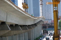 Xem đường sắt Cát Linh-Hà Đông uốn lượn bất thường như rắn