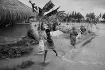 Chùm ảnh cuộc sống trên hòn đảo đang chìm dần