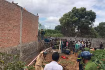 Sập giàn giáo, 1 người chết và nhiều người bị thương ở Gia Lai