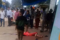 Thanh Hóa: Cãi nhau với bố đẻ, chồng vác dao chém chết vợ