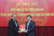 Chân dung tân Phó Tổng thanh tra Chính phủ Trần Văn Minh