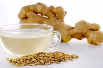 8 phút massage bằng rượu gừng cho bụng nhỏ, eo thon