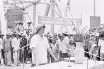 Hình ảnh về Tướng Đồng Sỹ Nguyên trên cương vị Bộ trưởng Giao thông