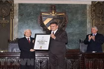 Tổng Bí thư Nguyễn Phú Trọng nhận Bằng Tiến sỹ danh dự tại Cuba