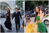 Vợ Bùi Tiến Dũng đẹp siêu thực dù bị chụp lén trên phố
