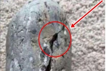 Nhặt được hòn đá, thứ bên trong khiến người đàn ông nhảy cẫng lên