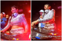 DJ Trang Moon lộ nhan sắc lạ đến khó tin tại King Of Rap