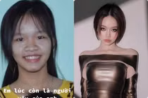 Giật mình nhan sắc chưa “dao kéo” của hot girl “vịt hoá thiên nga“