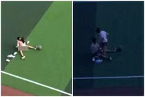 “Diễn cảnh nóng” trên sân thể dục, cặp đôi học sinh gây “nhức mắt“