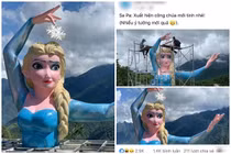 Xuất hiện tượng Elsa “phiên bản lỗi” khiến netizen xôn xao