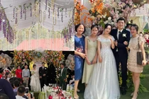 Toàn cảnh đám cưới Hà Đức Chinh, nhan sắc cô dâu vẫn chiếm sóng