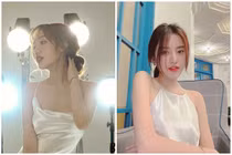 Diện đồ lụa, hai hot girl Việt khoe vẻ đẹp “ngọt như mía lùi“