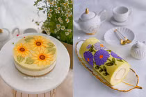 Cô gái Sài Gòn khoe tài vẽ bánh bông lan vẽ làm netizen mê mẩn