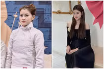 Vẻ đẹp ngọt ngào của VĐV đấu kiếm người Hải Phòng