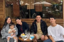 Công Phượng đưa vợ con nghỉ dưỡng, quý tử hiếm hoi lộ diện