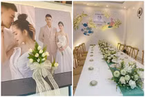 Lộ ảnh lễ đính hôn trang trí hoành tráng của bồ cũ Quang Hải 