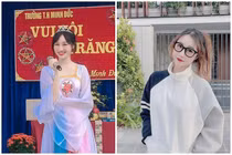 Hóa thân thành “chị Hằng”, cô giáo 9x bất ngờ nổi khắp cõi mạng