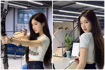 Chẳng cần hở bạo, “hot girl bắn cung” vẫn nổi tiếng vì điều này