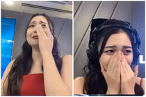 Bật khóc khi dẫn chương trình, “MC trẻ nhất VTV” bị nói “giả trân“