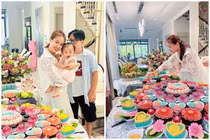 Nữ MC Vân Hugo tổ chức sinh nhật hoành tráng cho con gái