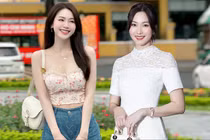 Nhan sắc xinh hơn thiên thần của “bản sao Hoa hậu Đặng Thu Thảo“