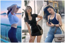 Mê mẩn vóc dáng “nóng bỏng” của dàn hot girl Nóng cùng Euro 2020