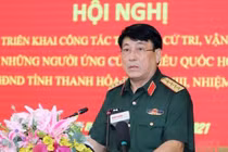 Đại tướng Lương Cường ứng cử đại biểu Quốc hội tại Thanh Hóa