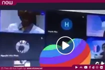 Xôn xao clip đôi sinh viên “diễn cảnh nóng” khi học online