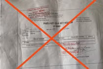 Công an Bình Dương bắt giữ 3 đối tượng làm giả giấy test COVID-19