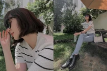 Hải Tú khoe loạt ảnh xinh tươi cùng style thời thượng