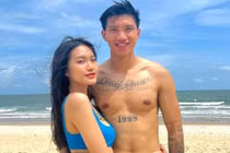 Khoảnh khắc tình cảm của Đoàn Văn Hậu, Doãn Hải My