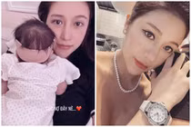 Sau 1 tháng ở cữ, hot girl Vân Navy lần đầu lộ nhan sắc