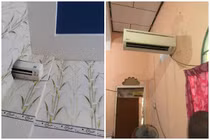 “Cười nghiêng ngả” với cách lắp điều hòa kiểu mới dành cho mùa hè