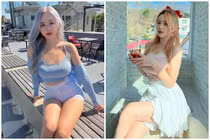 Hot girl ngoại cỡ xứ Hàn thách thức vẻ đẹp theo khuôn mẫu