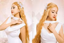 “Chị đẹp” Vân Hugo khoe dáng đẹp, khoe lưng trần lộ rõ hình xăm