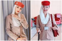 Nữ tiếp viên hãng hàng không đắt giá gây mê bởi style quyến rũ