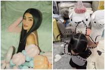 Hot mom đi xe 10 tỷ khoe kiểu tóc “bá đạo” của con gái