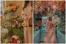 Quán cafe Hà Nội “thay áo” ngày 8/3, chị em vội lên đồ check-in