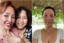 Mặt mộc của diva Mỹ Linh tuổi U50 dưới ống kính Tóc Tiên