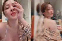 Đăng ảnh khoe vòng 1 ẩn ý, hot girl Trâm Anh bị netizen phản ứng 