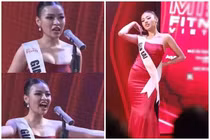 Trần Thanh Tâm lộ body phát tướng vẫn vào bán kết Hoa hậu