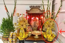 Cách bài trí oản tài lộc trên bàn thờ Thần Tài để hút lộc