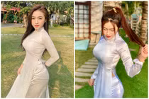 Nữ sinh Sài thành làm náo loạn cả cõi mạng vì mặc áo dài 